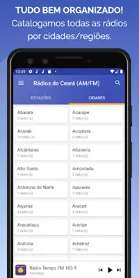 Rádios do Ceará (AM/FM) android App screenshot 1