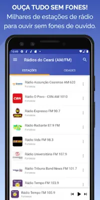 Rádios do Ceará (AM/FM) android App screenshot 2